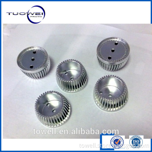 high precision customized machining parts small metal parts anodized aluminum spare parts